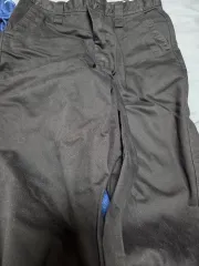 UNIQLO ユニクロ ワイドフィット チノ 76 ブラック