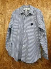 コム・デ・ギャルソン PLAY ストライプ シャツ M