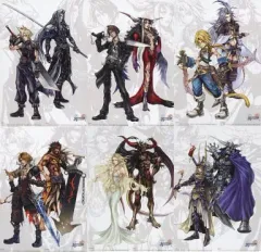 【中古】カレンダー ディシディア ファイナルファンタジー トレーディングカレンダー 全6種セット 