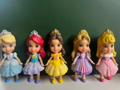 ディズニー プリンセス ミニ フィギュア 5種 セット