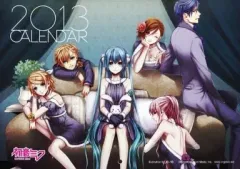 【中古】カレンダー [単品]初音ミク 2013年度カレンダー(表紙イラスト：鈴ノ助) 「グッスマくじ 初音ミク 2012 Winter Ver. E賞 クリアファイル＆カレンダーセット」