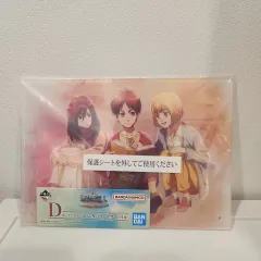 進撃の巨人 アクリルボード D賞 エレン ミカサ アルミン 地ならし 一番くじ COOGI(クージー)