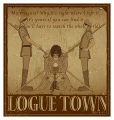 【中古】シール・ステッカー(キャラクター) ゴール・D・ロジャー トラベルステッカー 「ワンピース」