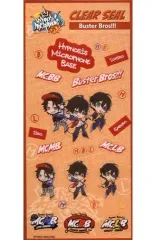 【中古】シール・ステッカー(キャラクター) Buster Bros!!! クリアシール 「ヒプノシスマイク -Division Rap Battle- Official Store Hypnosis Microphone Base」