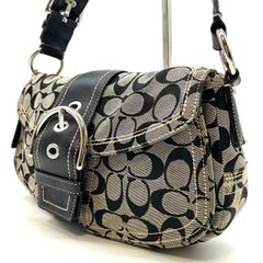 COACH Soho Signature Hobo Bag 10602 - メルカリ