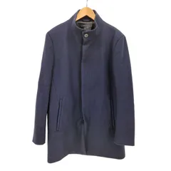 セオリー theory スタンドカラー 比翼 ウール ロングコート メンズ import：M 