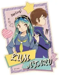 【中古】シール・ステッカー 01.ラム＆諸星あたる トラベルステッカー 「うる星やつら」