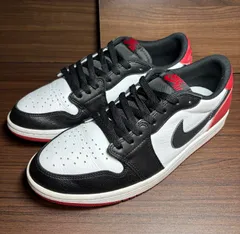 ナイキ エアジョーダン1 レトロ ロー OG ブラック トゥ 美品　size29.0㎝