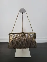 和装用バッグ 着物 小紋 訪問着 上品　スパンコール