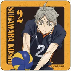 【中古】シール・ステッカー 菅原孝支 「ハイキュー!! アクリルマルチステッカーコレクション 烏野高校」