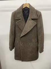 スリム95)ジルスチュアート NEW YORK ウール アンゴラ コート