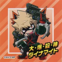 【中古】シール・ステッカー 爆豪勝己(大・爆・殺・神ダイナマイト) オリジナル抽選券シール 「僕のヒーローアカデミア×GiGOキャンペーン」 クレーンゲーム利用特典