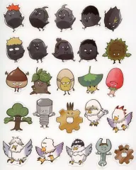 【中古】シール・ステッカー 集合 ミニダイカットステッカーセット 動物＆モチーフVer.［宮城］25種入り 「ハイキュー!! FAN PARK(ファンパーク)」