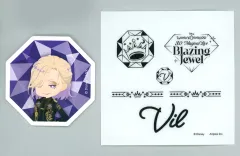 【中古】シール・ステッカー ヴィル・シェーンハイト オーロラステッカー＆ボディーシールセット 「ディズニー ツイステッドワンダーランド 3D Magical Live -Blazing Jewel-」