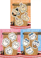 【中古】シール・ステッカー ちいかわ＆ハチワレ＆うさぎ ステッカーセット 「ちいかわ なんか小さくてかわいいやつ×チャルメラ」