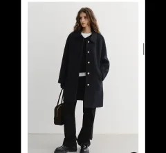 ダンスト ブークレ ハーフ コート L