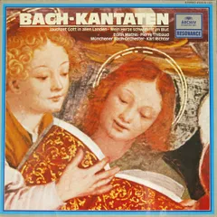 LP Edith Mathis, Pierre Thibaud, Johann Sebastian Bach Bach-Kantaten (Jauchzet Gott 4109181 ARCHIV PRODUKTION /00260