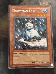 kw4 59 スノーマンイーター 英語版 アンリミ 字レア RGBT ゲートボール 1103環境 遊戯王