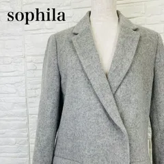 sophila ソフィラ チャスターコート グレー 0119Kのサムネイル