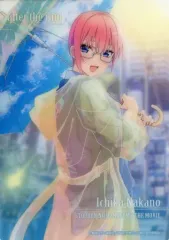 【中古】紙製品 中野一花 ブラインドコレクションシート 「きゃらっとくじ 映画 五等分の花嫁～after the rain～」 P賞