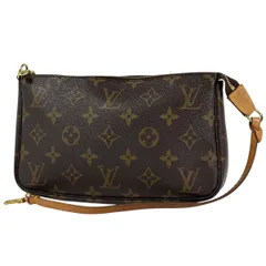 ルイ・ヴィトン Louis Vuitton ポシェット アクセソワール メイク コスメ アクセサリーポーチ モノグラム ブラウン M51980 レディース 【中古】