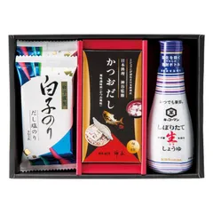 【ギフト】[食品/調味料]和の調味料詰合せ C-B