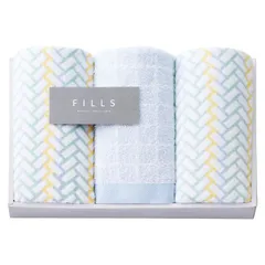 【ギフト】[タオル類]FILLS フェイスタオル3P C-A