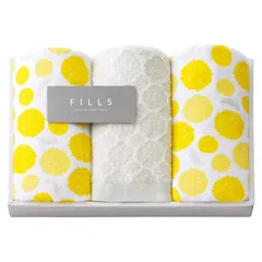 【ギフト】[タオル類]FILLS フェイスタオル3P C-B