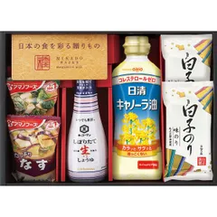【ギフト】[食品/和風惣菜]味香門和膳(みかどわぜん)アマノフーズ&キッコーマン和食詰合せ G-A