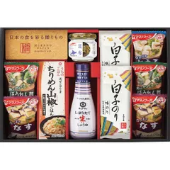 【ギフト】[食品/和風惣菜]味香門和膳(みかどわぜん)アマノフーズ&キッコーマン和食詰合せ G-Cのサムネイル