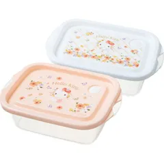 【ギフト】[キッチン用品]サンリオキャラクターズ シールボックス2点セット ハローキティ