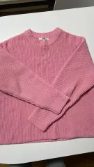 ユニクロ M ニット セーター ピンク