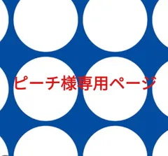 ピーチ様専用ページです。