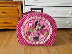 ディズニー ミニーマウス 女の子用 旅行用 小型バッグ キャリー