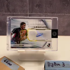 2024 Topps 大久保嘉人 Yoshito Okubo 14/75 直筆サインカード セレッソ大阪 Jリーグ DELUXE Legends カード