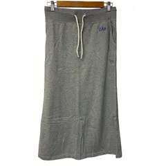 C440 GAP（ギャップ）スウェット マキシスカート Mサイズ グレー リラックス カジュアル