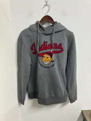 アラビアヴィンテージ MLBクリーブランド インディアン フーディーTシャツ 100