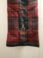 ポロラルフローレン ベアク マ CHECK マフラー スカーフ