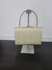 和装小物 和装バッグ 着物 ハンドバッグ フォーマル 花柄 金色 訪問着 成人式