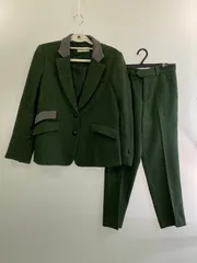【中古】【レディース】 Paul Smith 220-5.CJK 220-5.CPR.PS WOOL TAILORED JACKET WOOL TAPERED PANTS SET UP セットアップ  【170-241122-ks-01-MIN】
