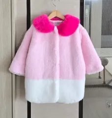 ピンク ファー コート 130