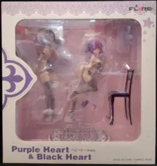 FLARE パープルハート&ブラックハート ベビードールver.