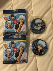 (未開封/まとめ売り) 銀魂 誕生日 缶バッジ 坂田 銀時 Secret Honey シークレットハニー