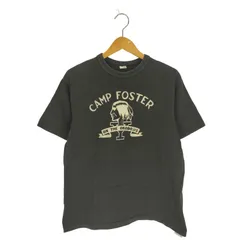 ウエアハウス WAREHOUSE Lot 4601 CAMP FOSTER フロッキープリント Tシャツ メンズ JPN：L 