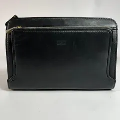 BALENCIAGA   セカンドバッグ　クラッチバッグ　レザー　ブラック