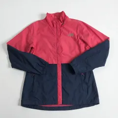THE NORTH FACE ザノースフェイス ピンク/ネイビー ウィンドブレーカー s