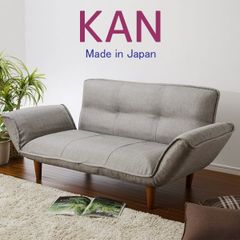 まりん♡様専用KARE グレー ベルベットソファベンチ103cm - メルカリ