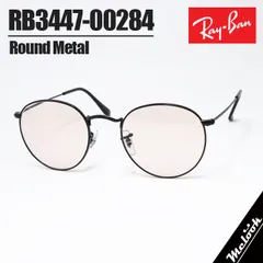 RayBan レイバン RB3447-00284 ROUND METAL ラウンドメタル サングラス ブラック RB3447-002/84-50