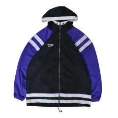 ヴィンテージ 90S リーボック バイカラー ビックロゴ ジャージ トラックジャージ ジップアップ L