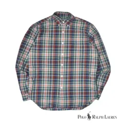 ポロラルフローレン チェック シャツ M N0179